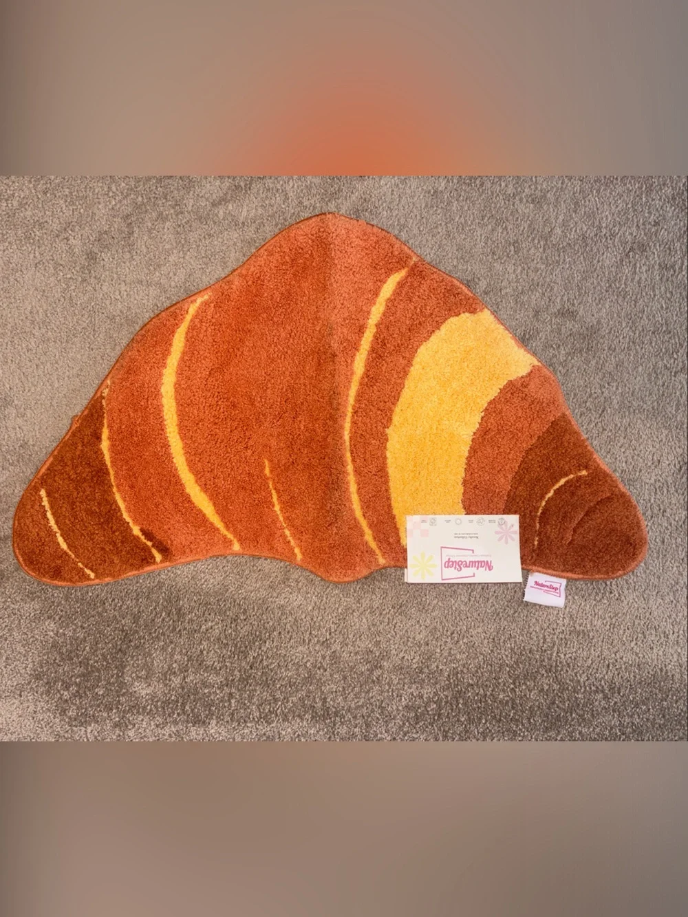 Croissant Bath Mat